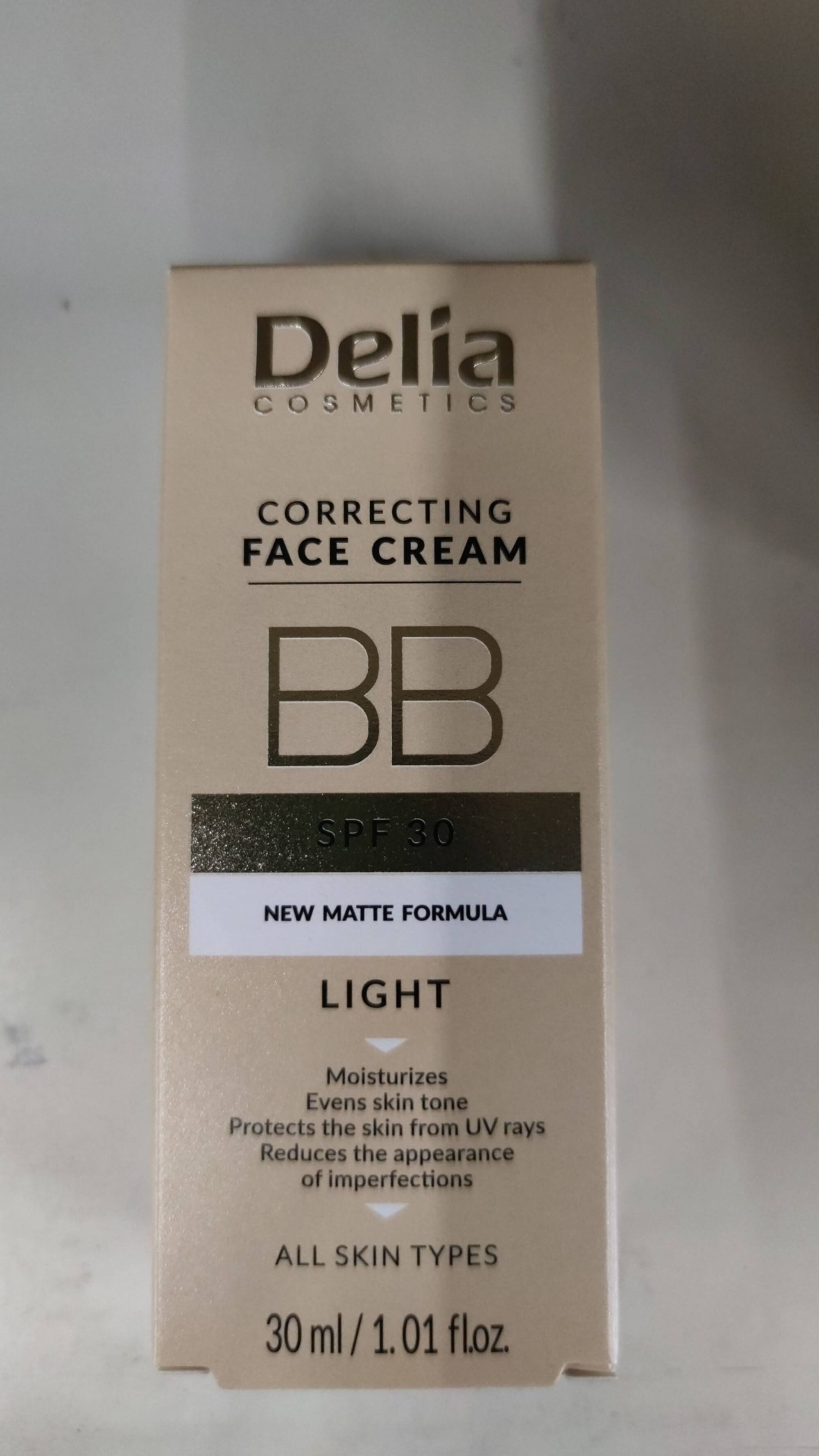 DELIA COSMETICS - Correcting face cream BB light