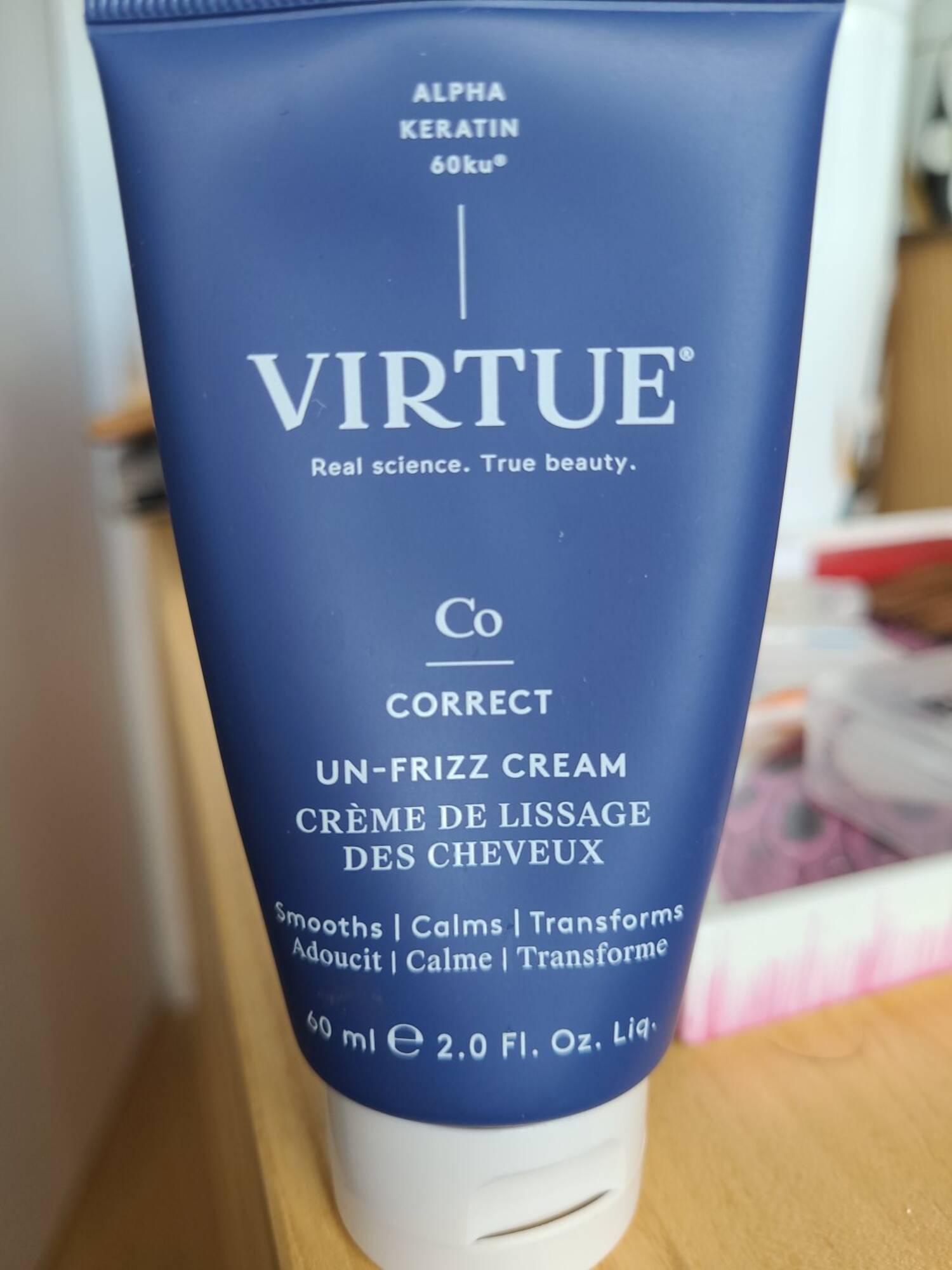 VIRTUE - Co Correct - Crème de lissage des cheveux