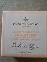 PLANTES ET PARFUMS - Pêche de Vigne - Savon de Marseille au karité bio