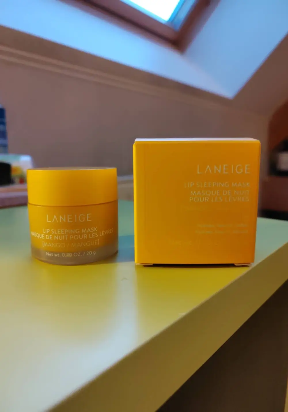 LANEIGE - Masque de nuit pour les lèvres mangue