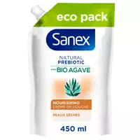 SANEX - Sanex Crème De Douche à L'Agave Bio Peaux Sèches Natural Prebiotic SANEX