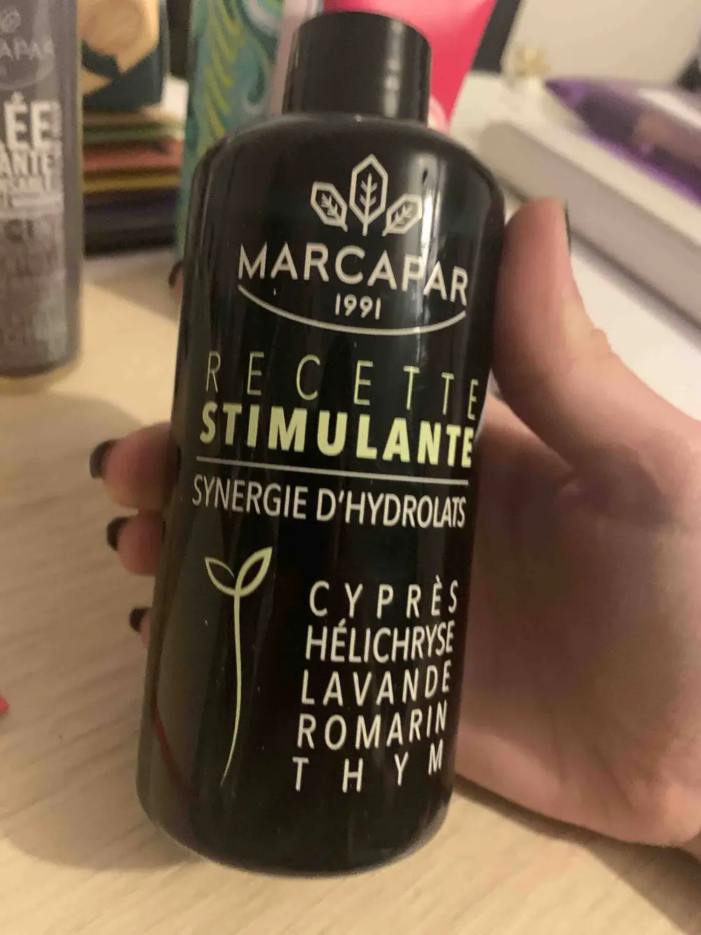 MARCAPAR - Recette stimulante - Synergie d'hydrolats