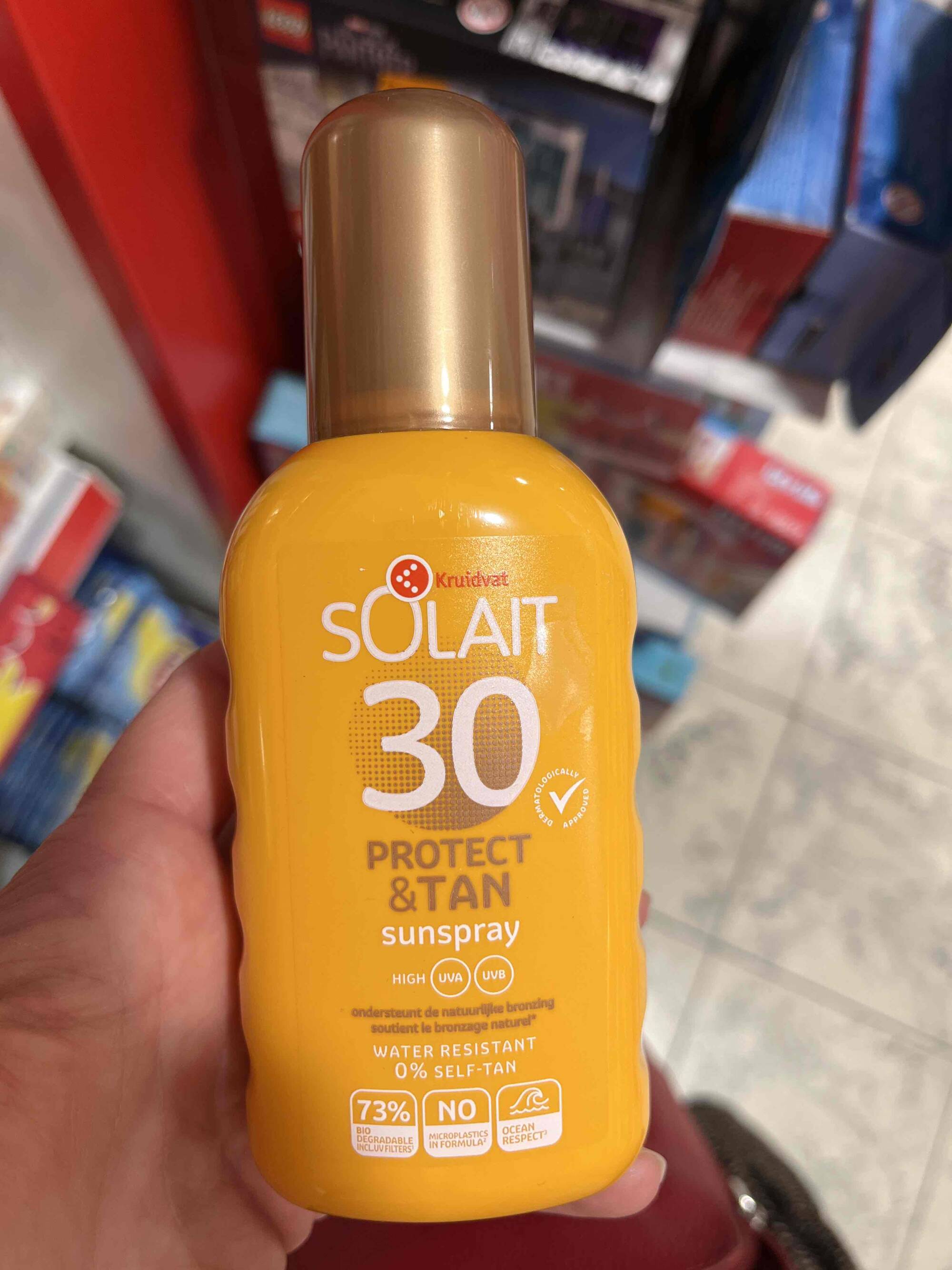 KRUIDVAT - Solait protect & tan - Sunspray SPF 30