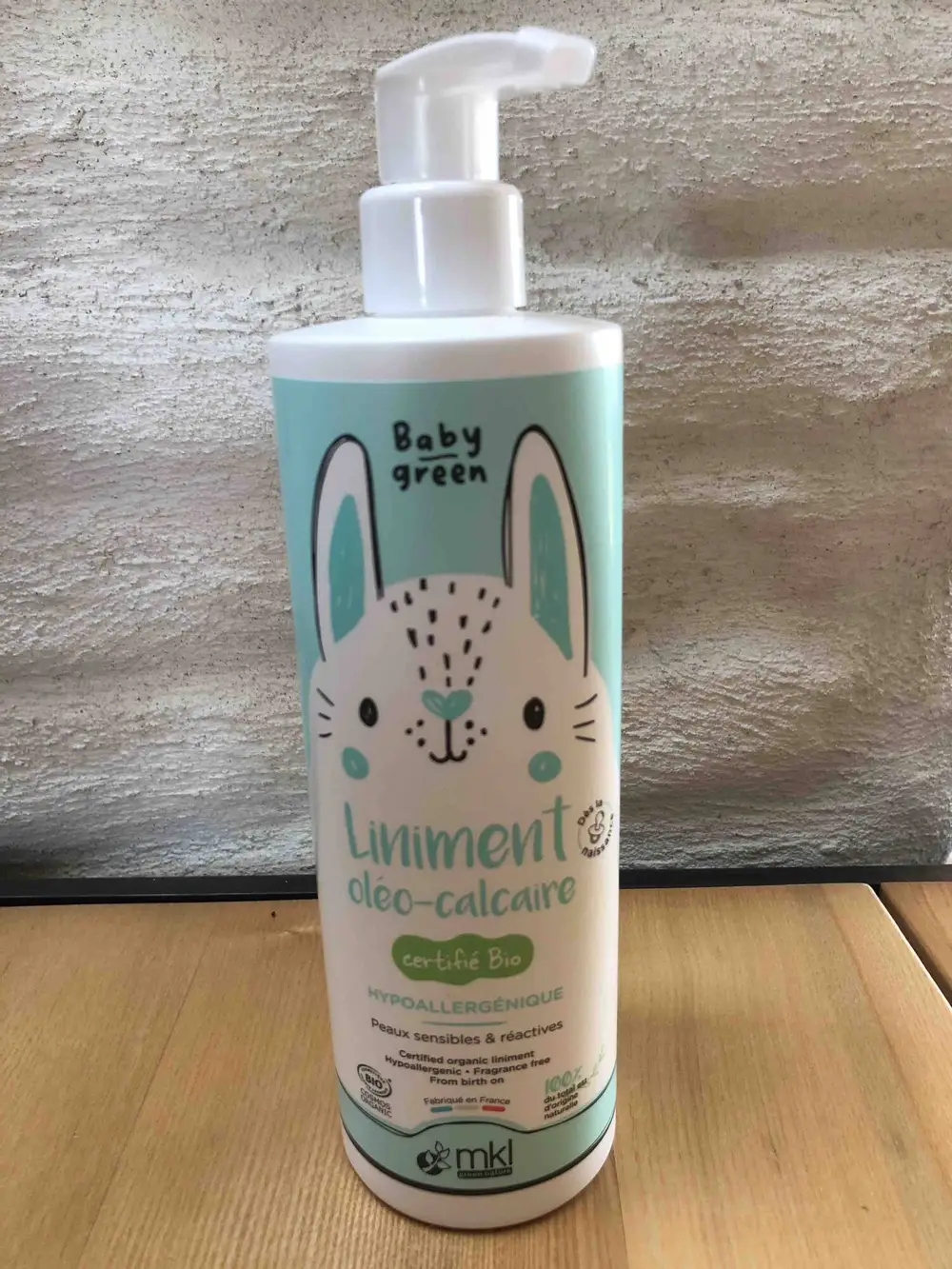 MKL GREEN NATURE - Baby green - Liniment oléa-calcaire