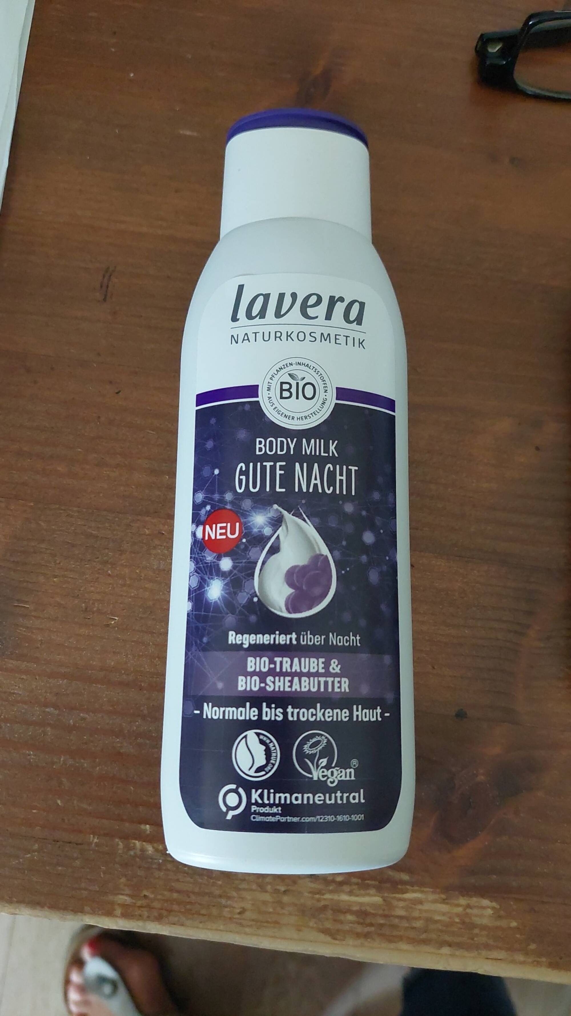 LAVERA - Body milk gute nacht