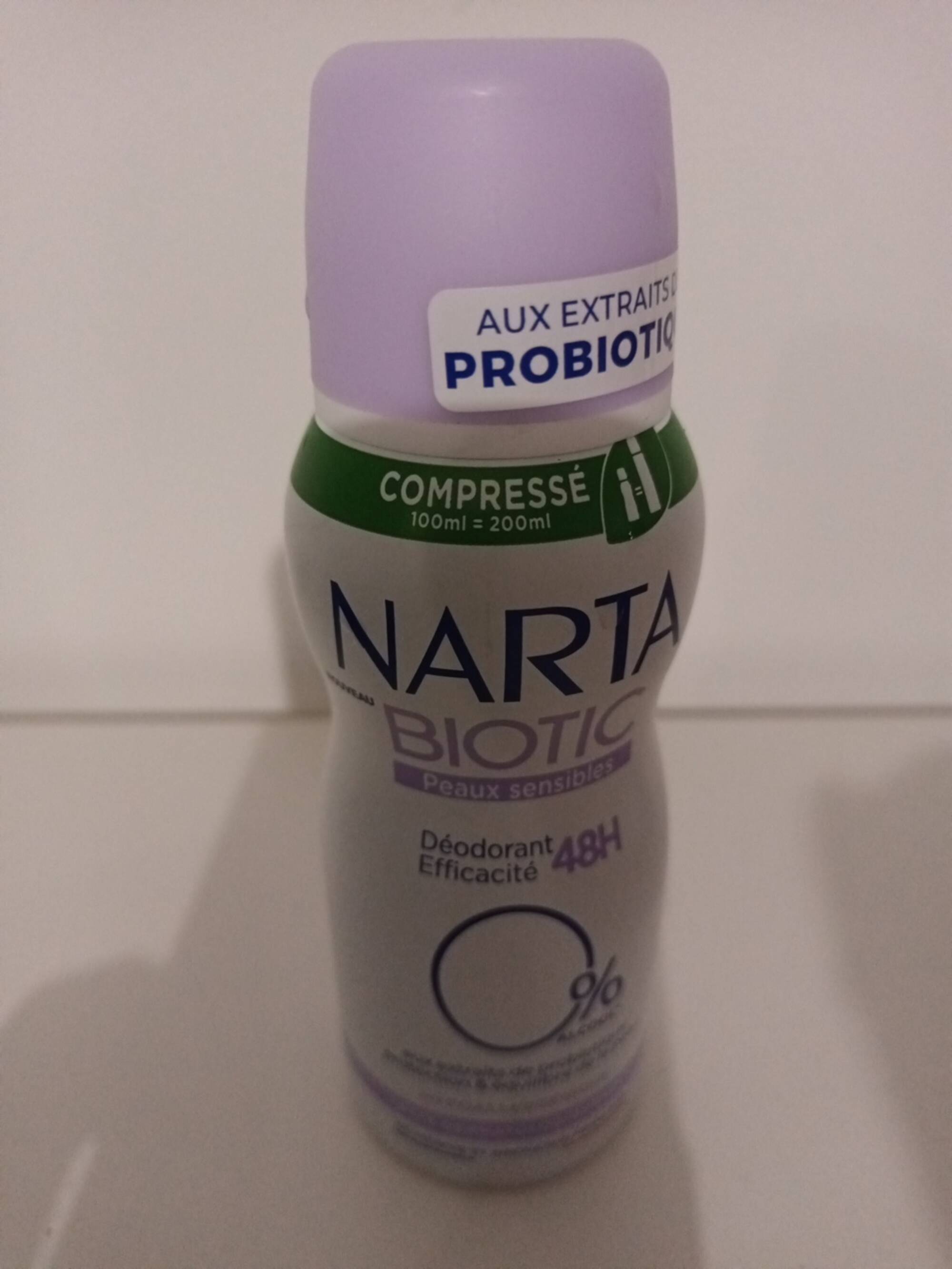 NARTA - Biotic peaux sensibles 