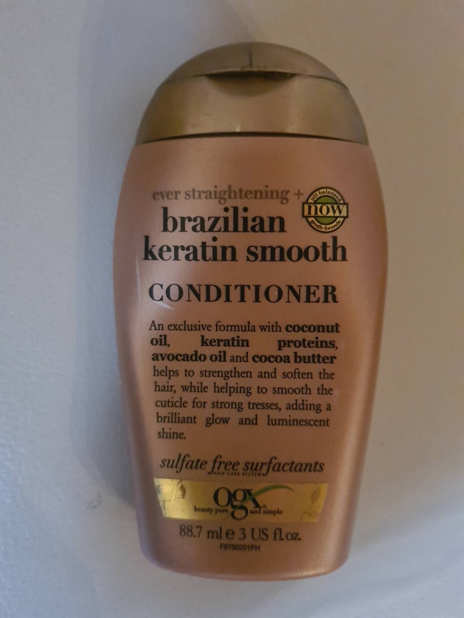 OGX - Brazilian keratin smooth - Après shampooing