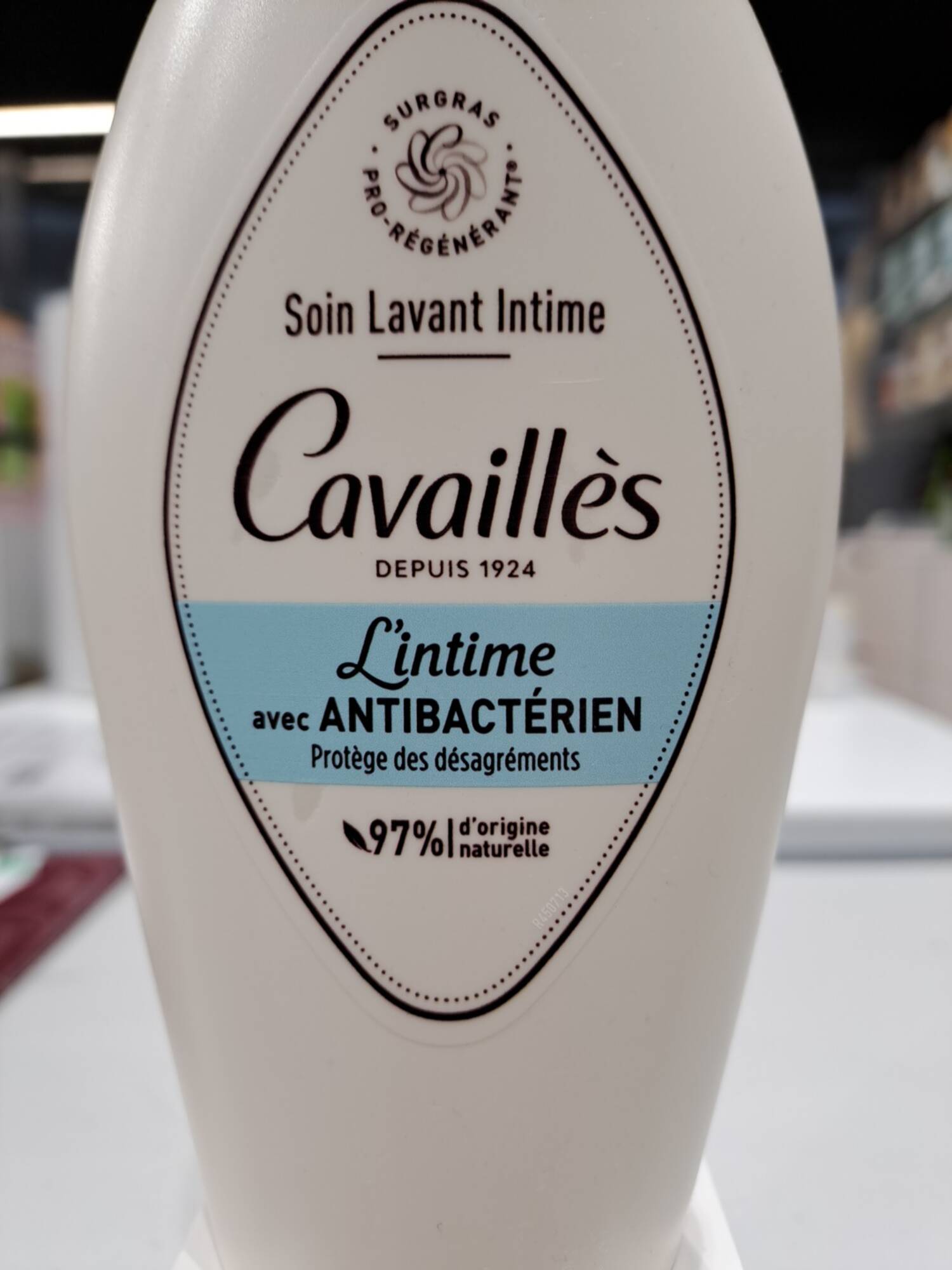 CAVAILLES - L'intime antibactérien - Soin lavant intime