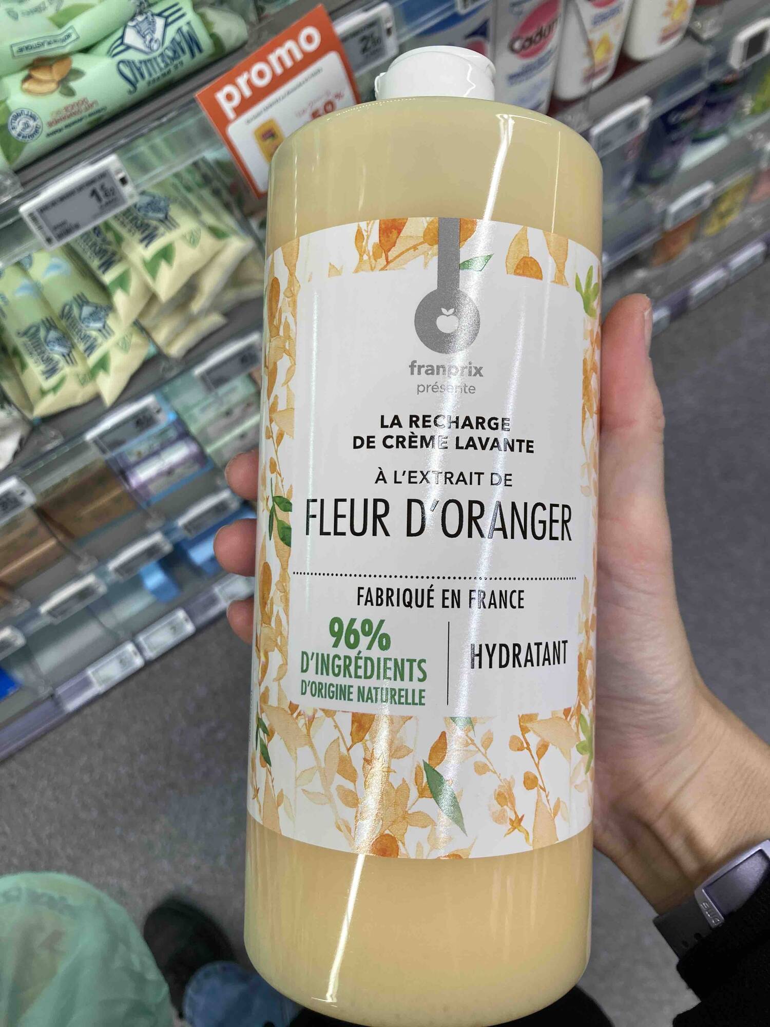 FRANPRIX - Fleur d'oranger - Crème hydratant