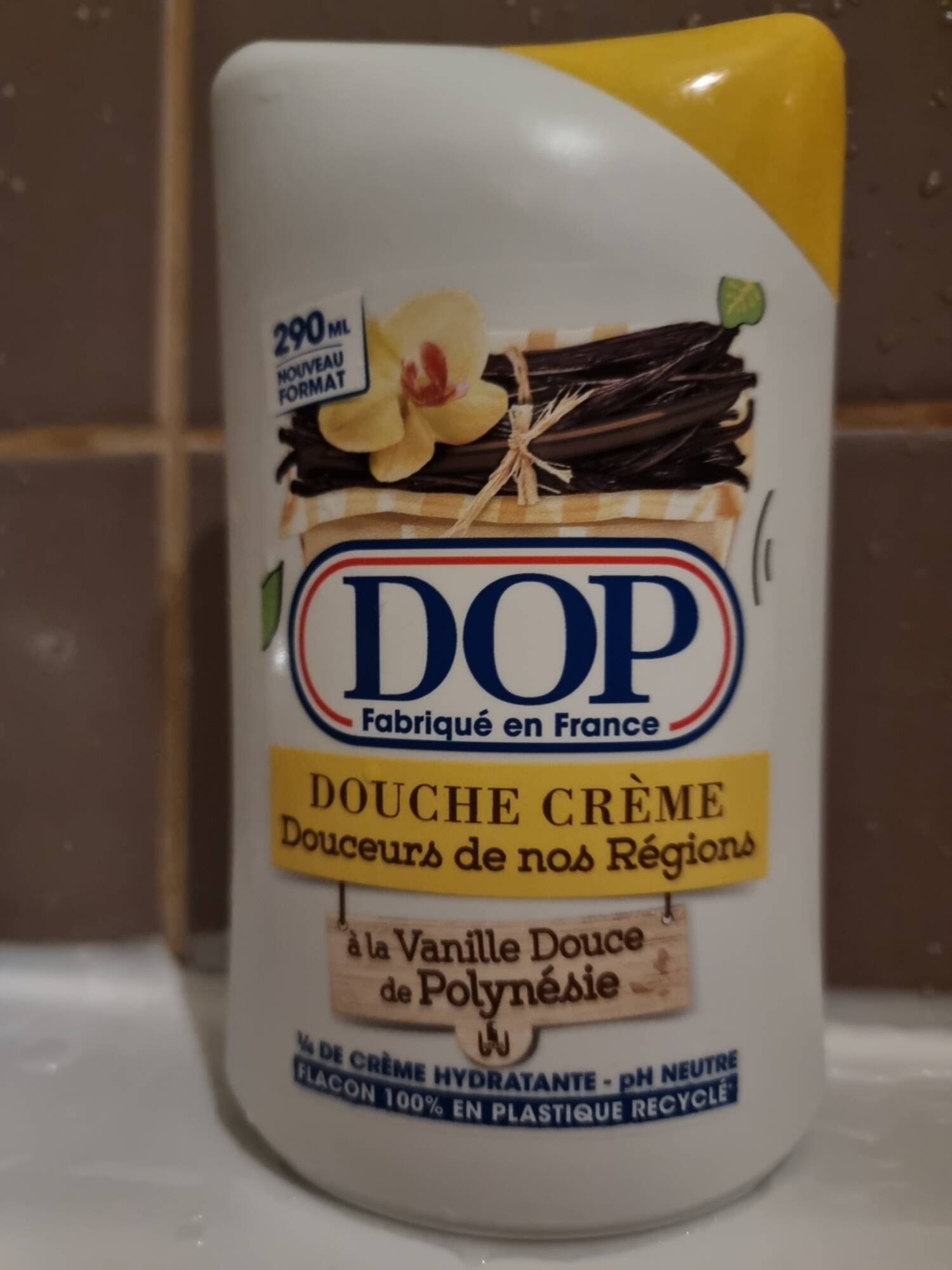 DOP - Douche crème douceurs de nos régions à la vanille de Polynésie