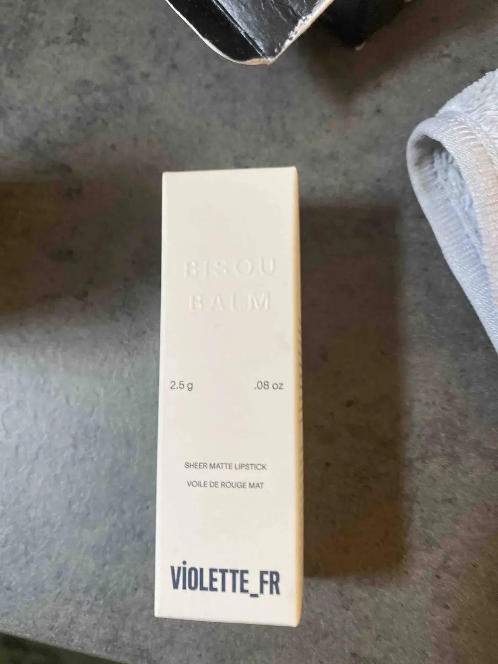 VIOLETTE_FR - Bisou balm - Voile de rouge mt