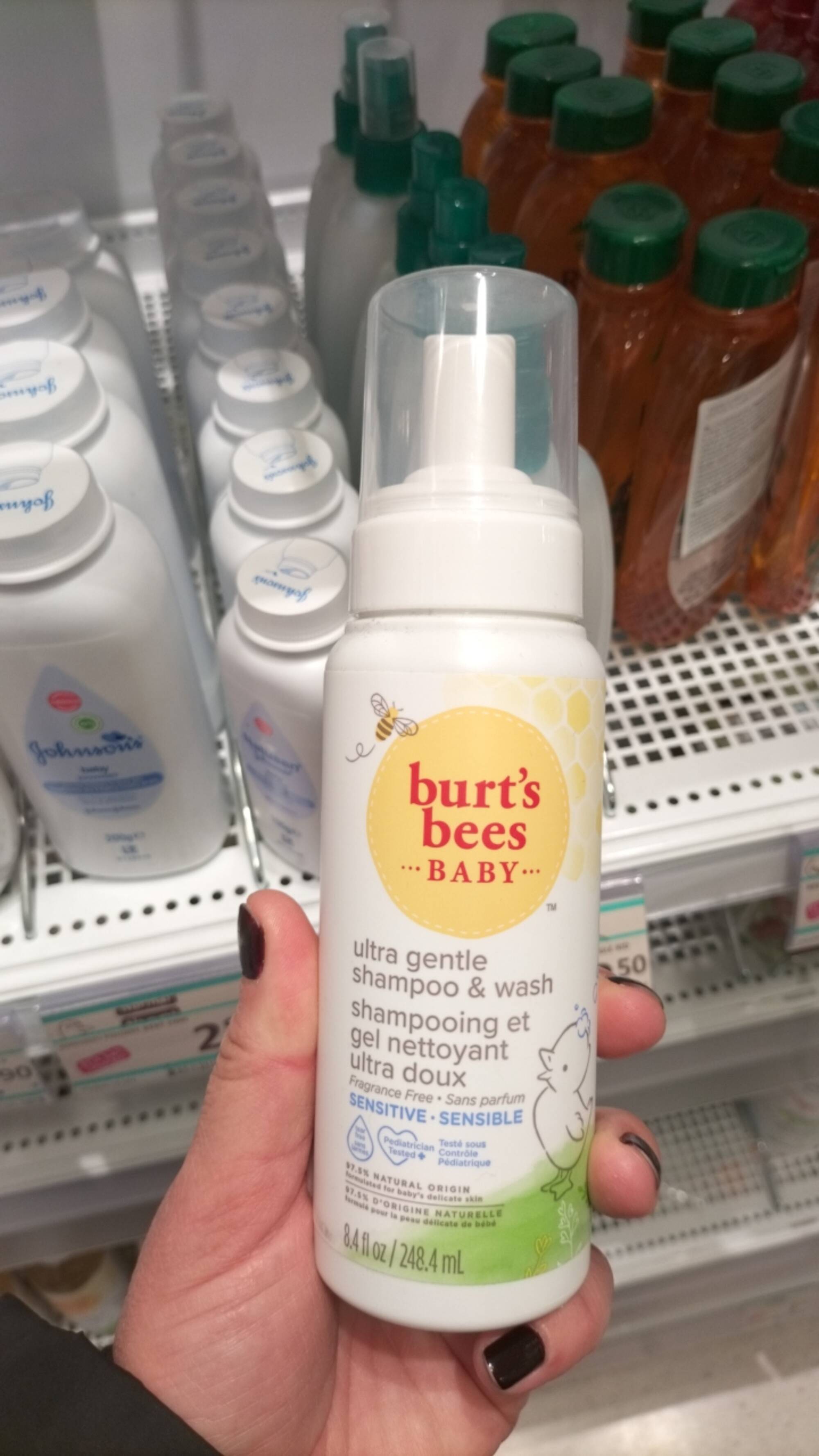 BURT'S BEES BABY - Shampooing et gel nettoyant ultra doux 