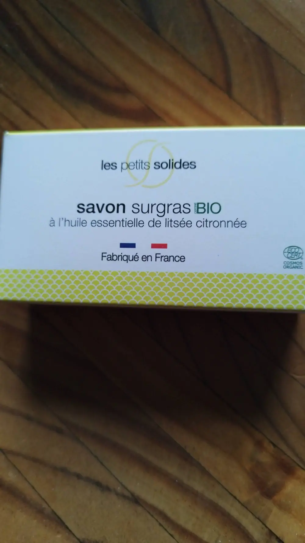 LES PETITS SOLIDES - Savon surgras à l'huile essentielle de litsée citronnée
