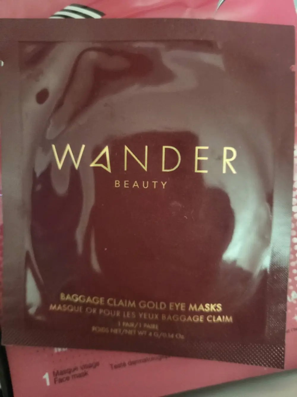 WANDER BEAUTY - Masque pour les yeux baggage claim