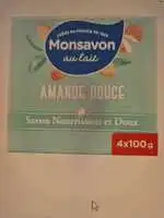 MONSAVON AU LAIT - Amande douce - Savon solide nourrissant et doux