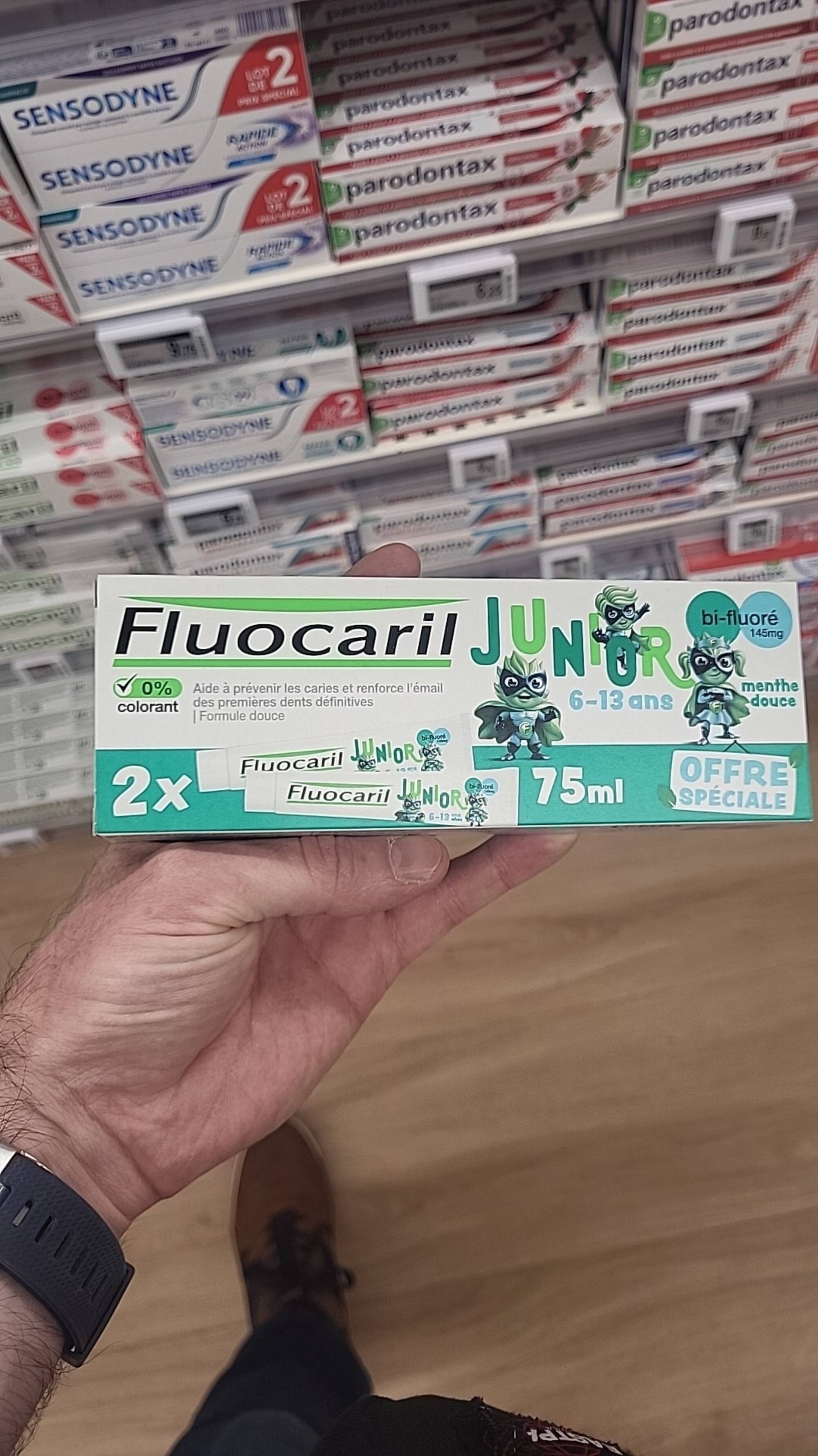 FLUOCARIL - Junior - Dentifrice menthe douce