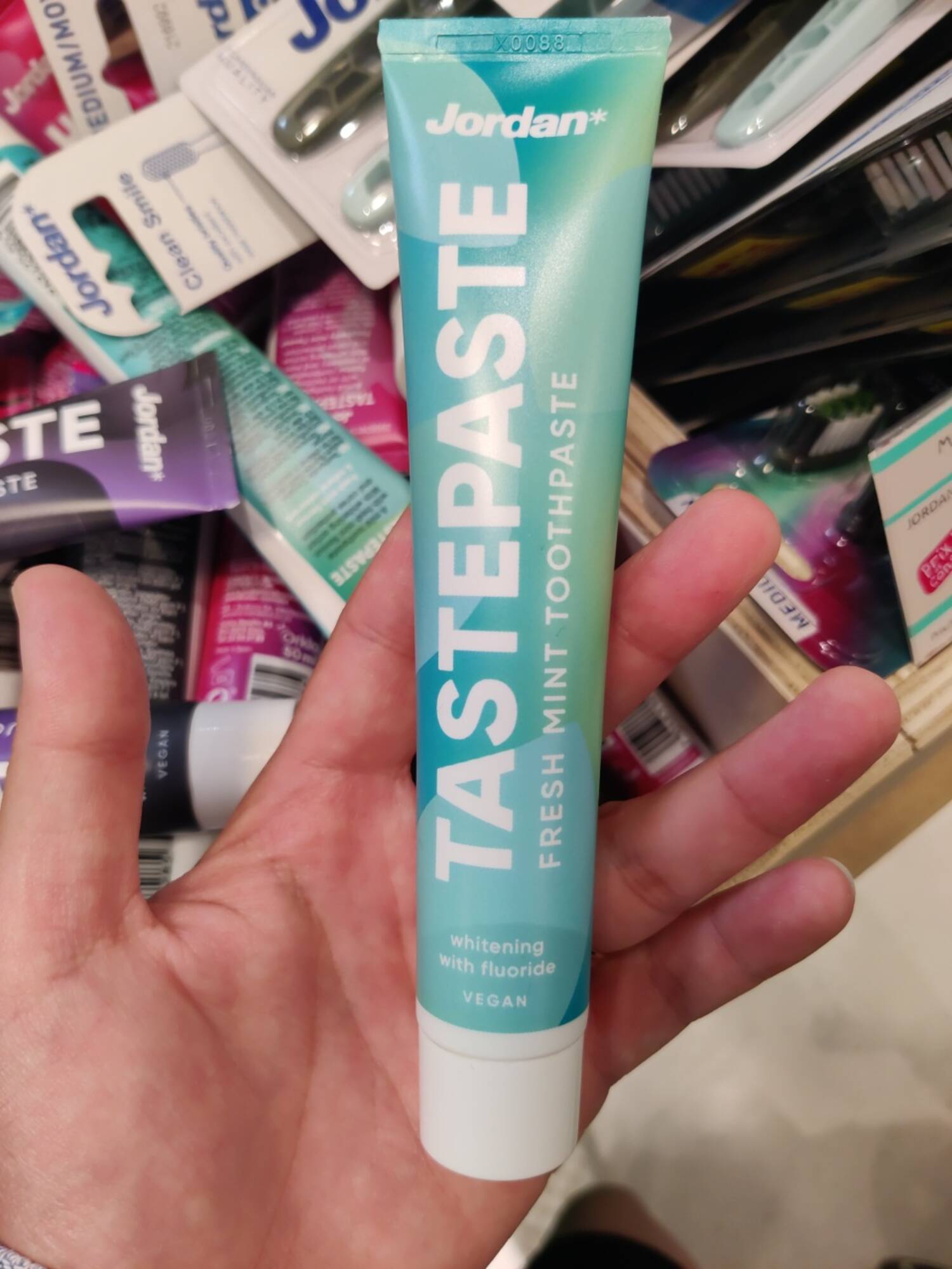 JORDAN - Tastepaste - Fresh mint toothpaste