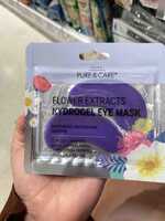 PURE & CARE - Hydrogel eye mask flower extracts