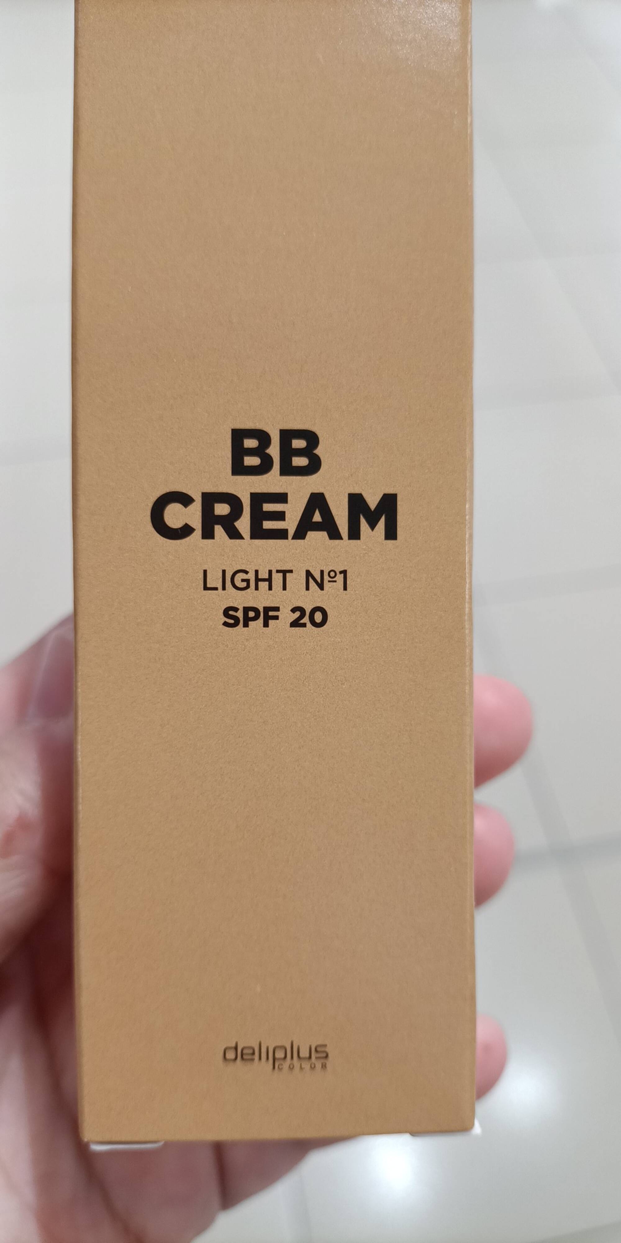 DELIPLUS - BB cream light n°1 SPF 20