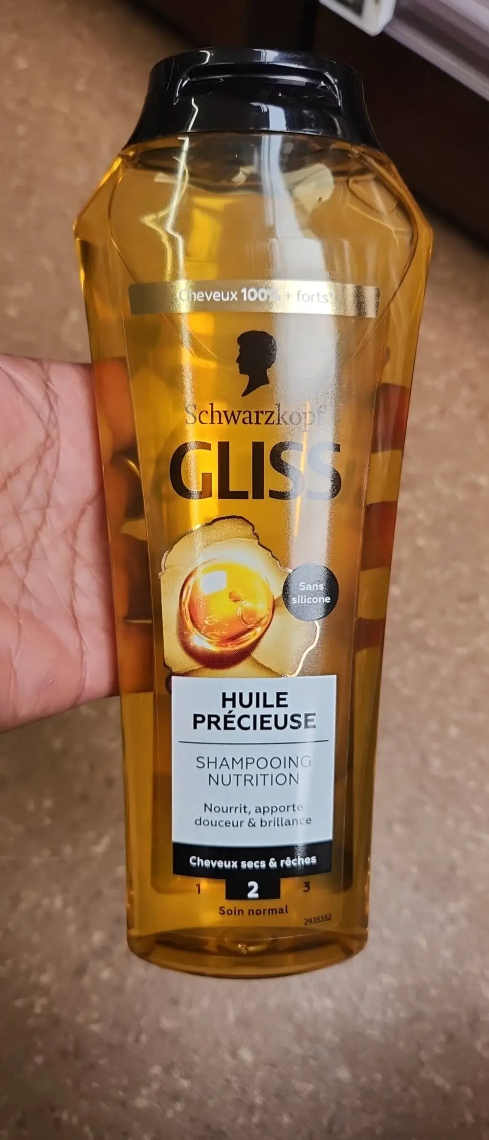 SCHWARZKOPF - Gliss - Huile précieuse shampooing nutrition