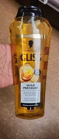 SCHWARZKOPF - Gliss - Huile précieuse shampooing nutrition