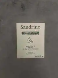 SANDRINE - Crème de nuit