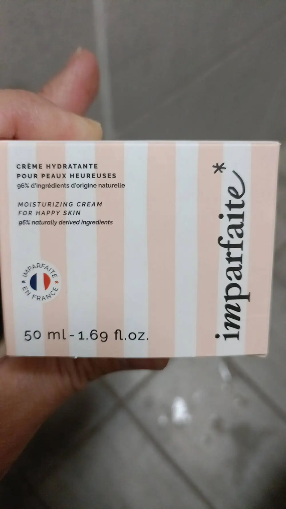 IMPARFAITE - Crème hydratante pour peaux heureuses