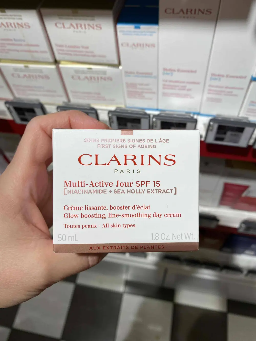 CLARINS - Multi active jour SPF 15