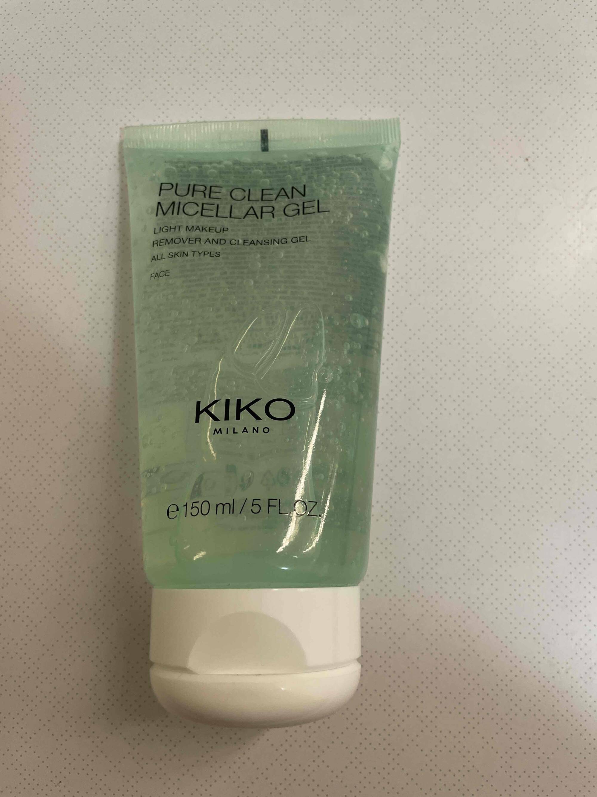 KIKO MILANO - Pure clean micellar gel face