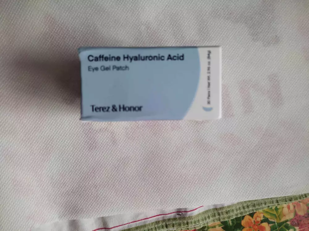 TEREZ & HONOR - Caféine hyaluronic acid - Eye gel patch