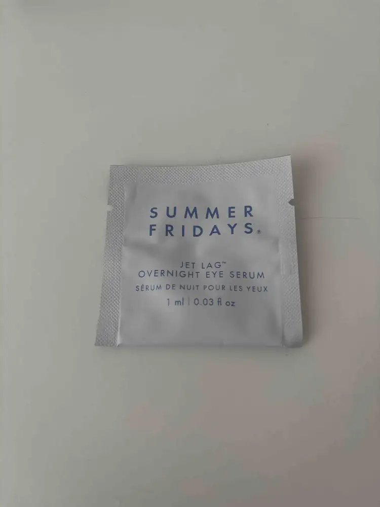 SUMMER FRIDAYS - Sérum de nuit pour les yeux