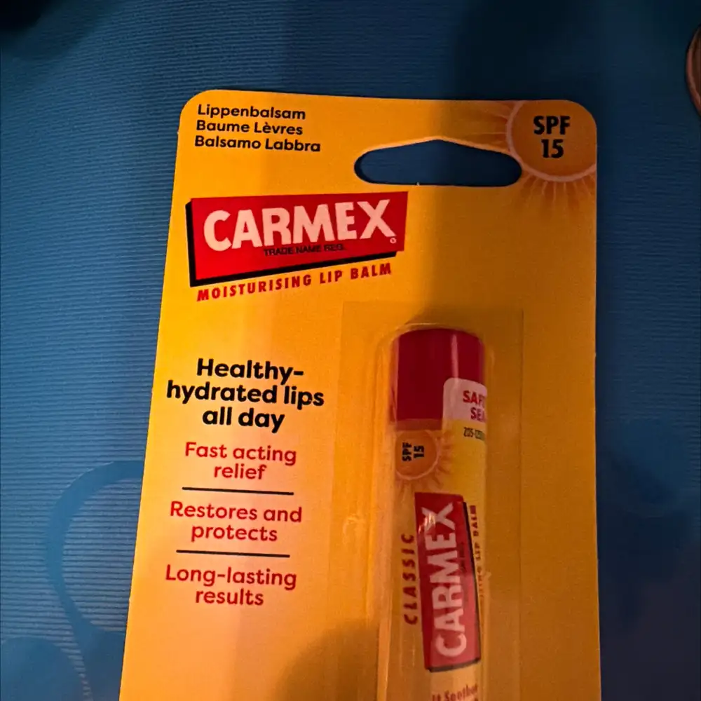 CARMEX - Baume à lèvres hydratant SPF15