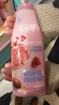KEFF - Argan oil & pomegranate - Après-shampooing
