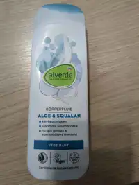 ALVERDE - Körperfluid alge & squalan 