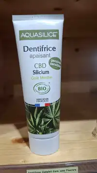 AQUASILICE - Dentifrice apaisant goût menthe