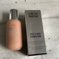 DIOR - Dior backstage - Face and body foundation