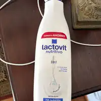 LACTOVIT - Nutritivo - Gel de ducha 72h nutricion