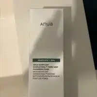 ANUA - Heatleaf + bha - Mousse nettoyante