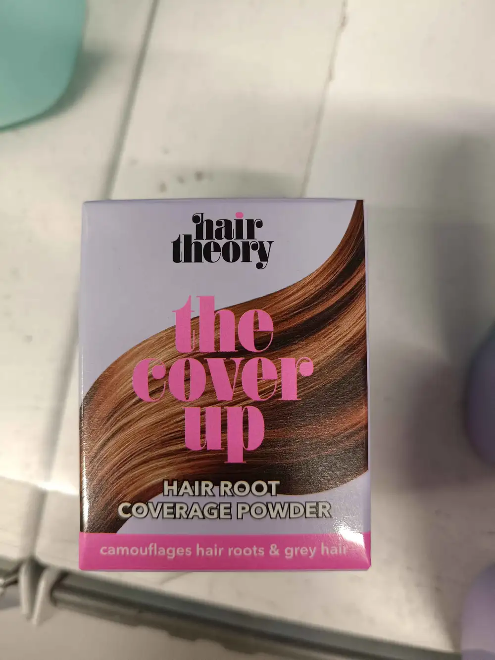 HAIR THEORY - The cover up - Hair root coverage powder