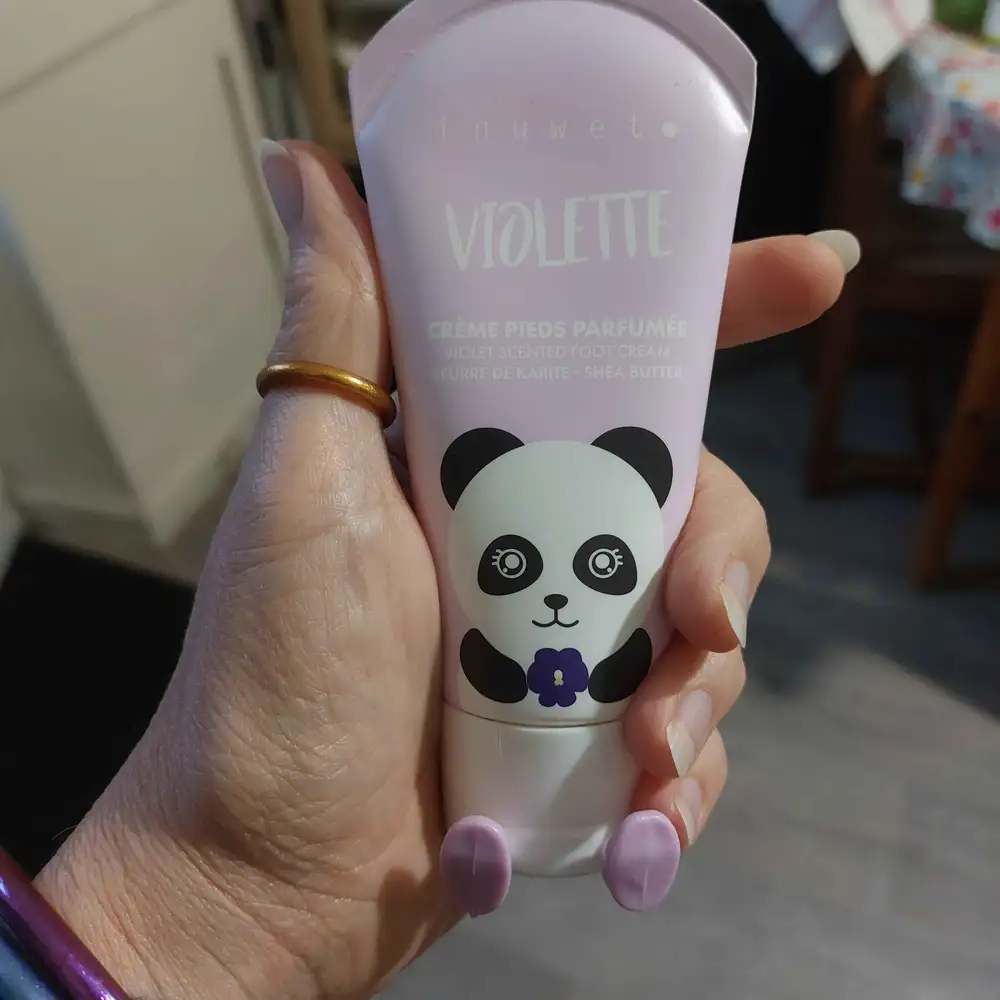 INUWET - Violette - Crème pieds parfumée