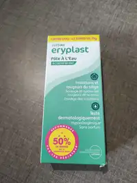 ERYPLAST - Pâte à l'eau à l'oxyde de zinc