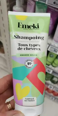 EMEKI - Shampooing tous types de cheveux amande douce