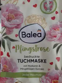 BALEA - Pfingstrose - Bedruckte tuchmaske