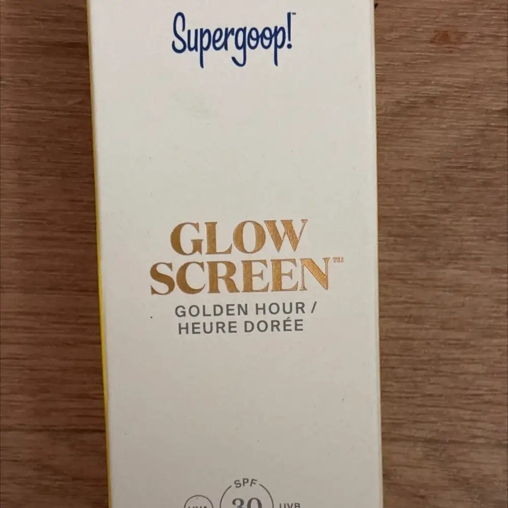 SUPERGOOP! - Glow screen heure dorée - Crème solaire