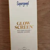 SUPERGOOP! - Glow screen heure dorée - Crème solaire