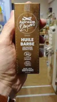 HAIRGUM ORIGINES - Huile barbe bio - Soin quotidien