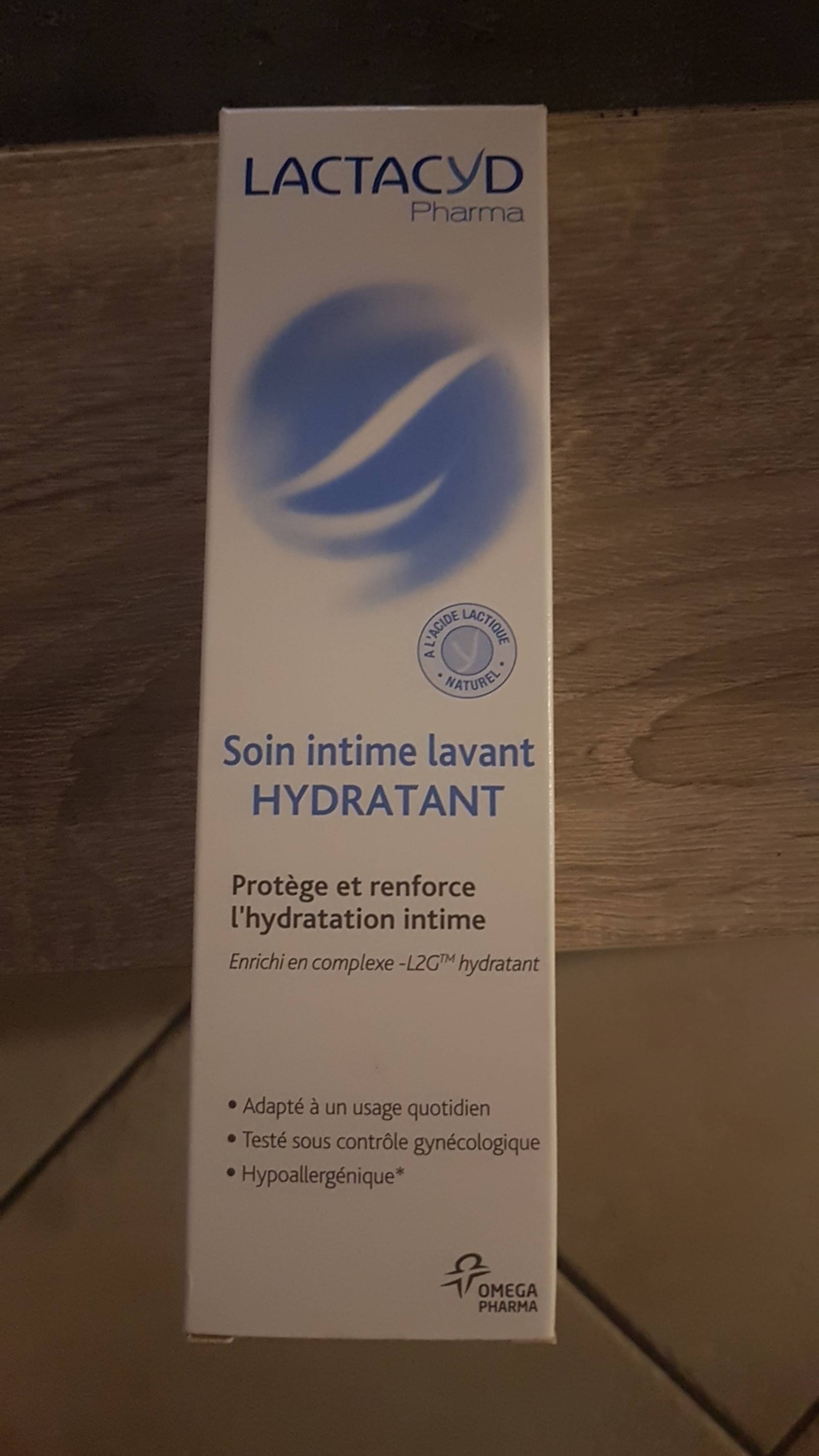LACTACYD - Soin intime lavant hydratant 