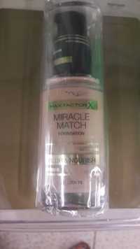 MAX FACTOR - Miracle match - Foundation golden 75 