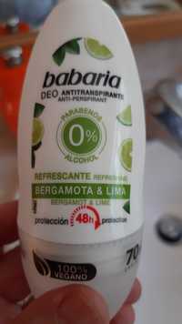 BABARIA - Bergamot & Lime - Deo antitranspirante 48h