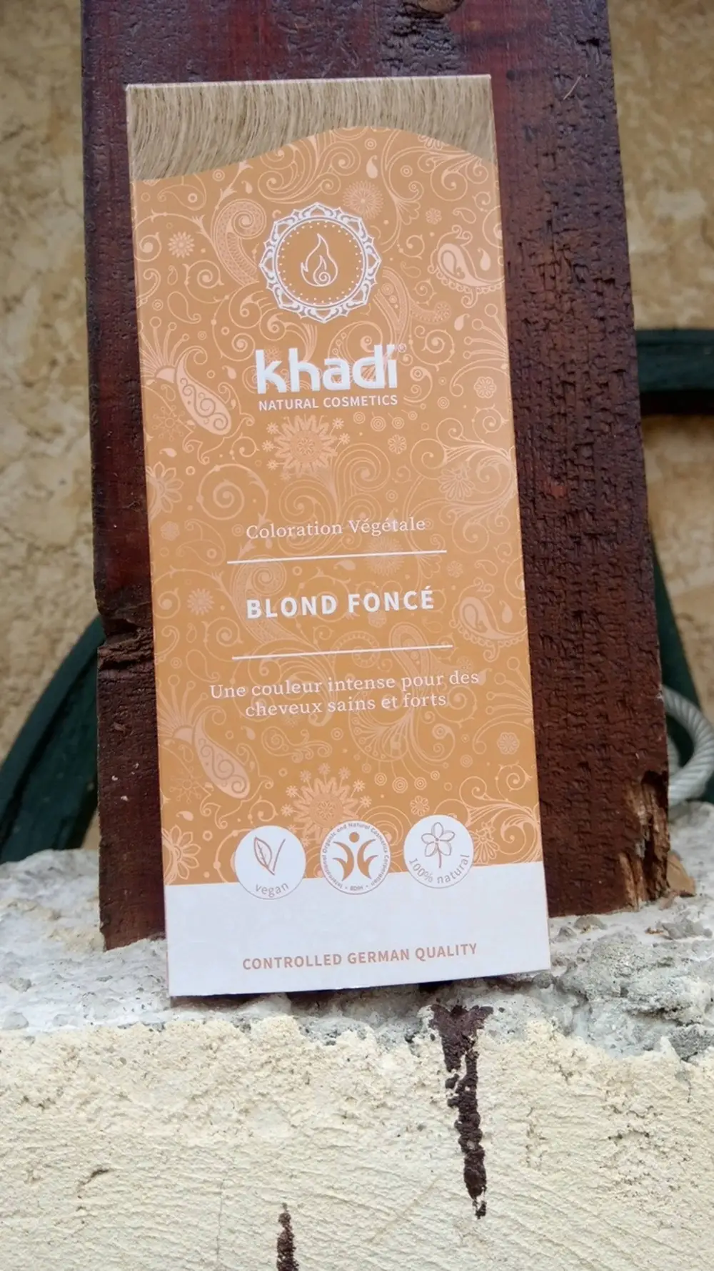 KHADI - Coloration végétale blond foncé